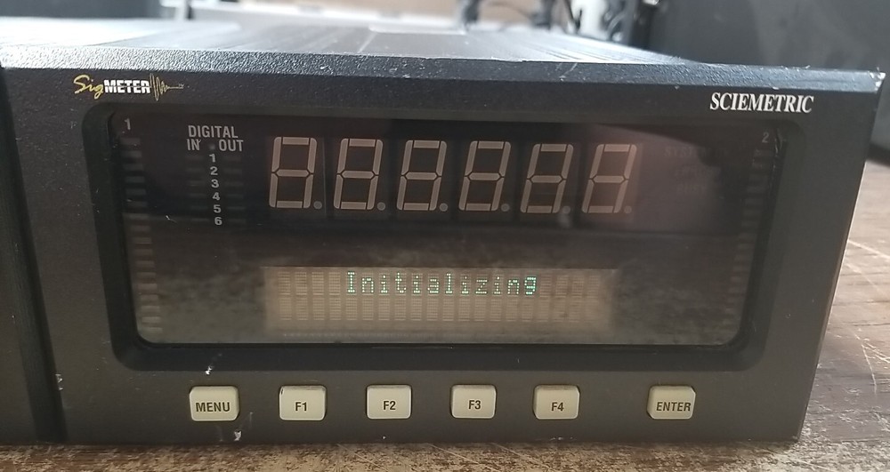 Lot Of 2 Sciemetric 1102 Analysis & Test System Panel Meter Sigmeter. *READ⬇️*