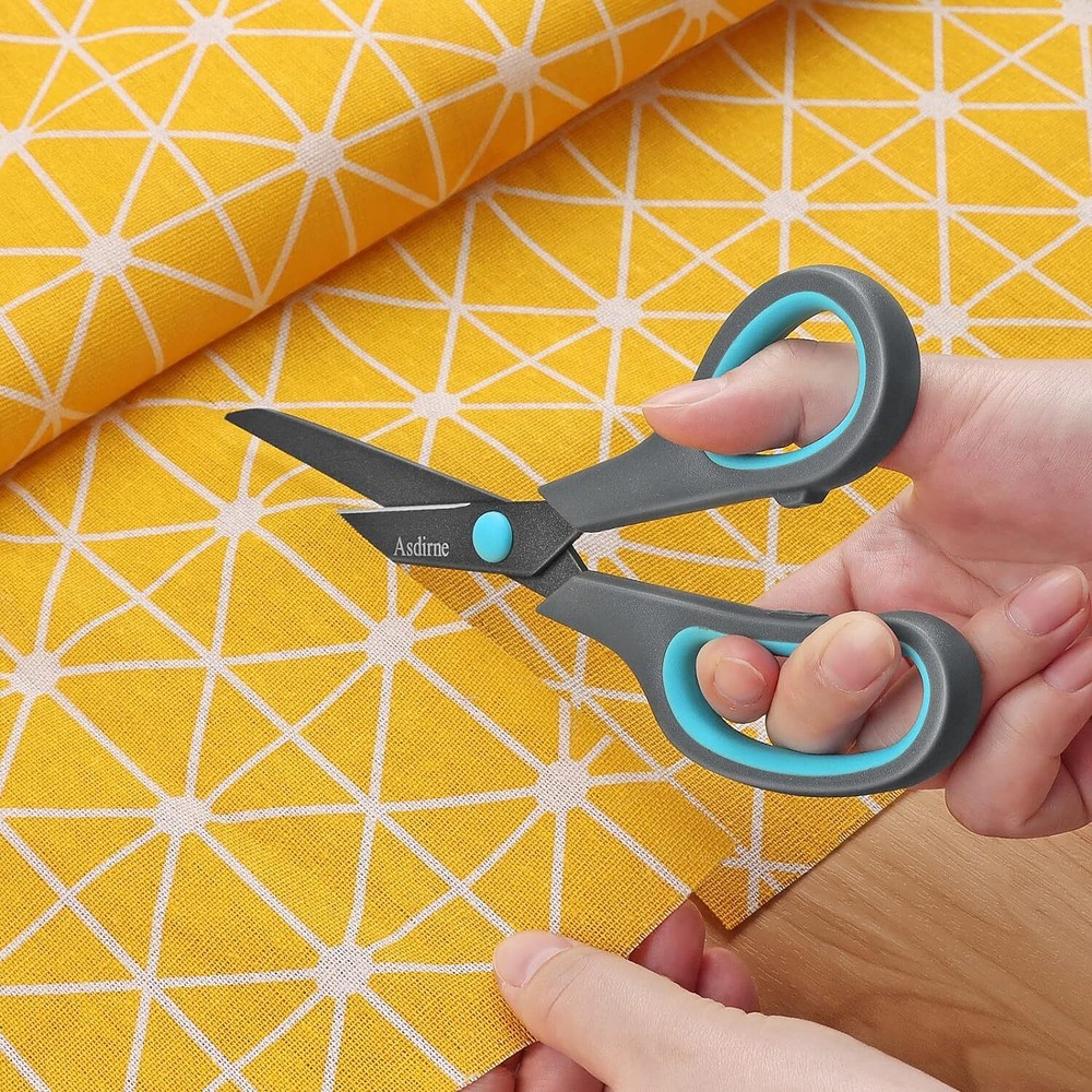 Asdirne Scissors, Teflon Coating All Purpose Coated