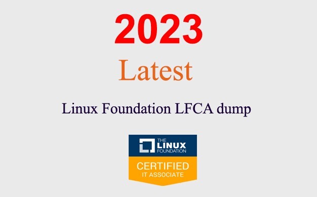 Linux Foundation LFCA dump GUARANTEED (1 month update)