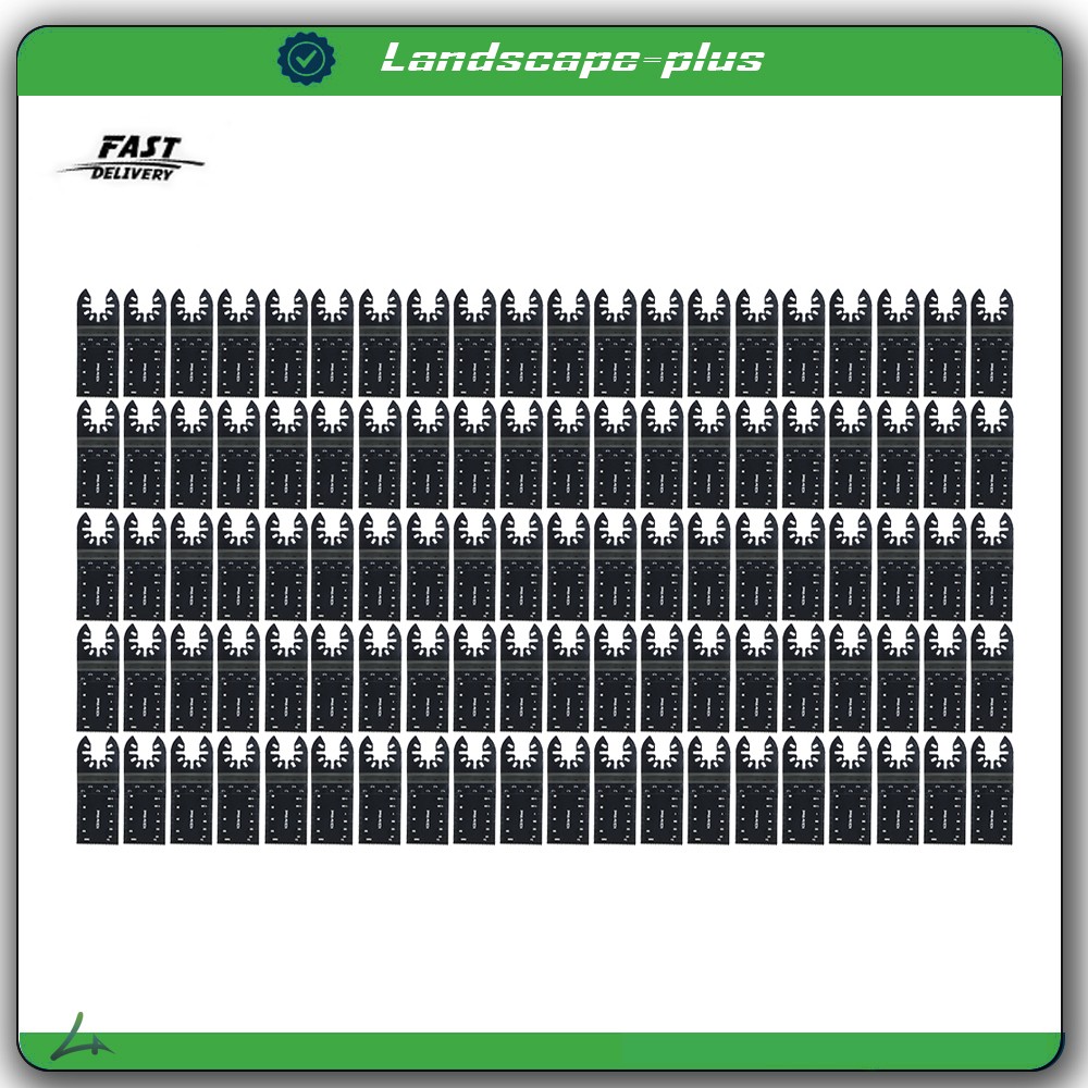 30-90mm Quick Release Oscillating Tool Blades Professional Universal 100 Pcs New
