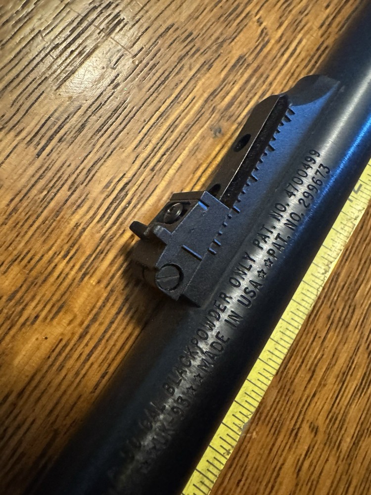 Knight Lk93 50 Cal Muzzleloader Barrel With Trigger And Sights Read #5925