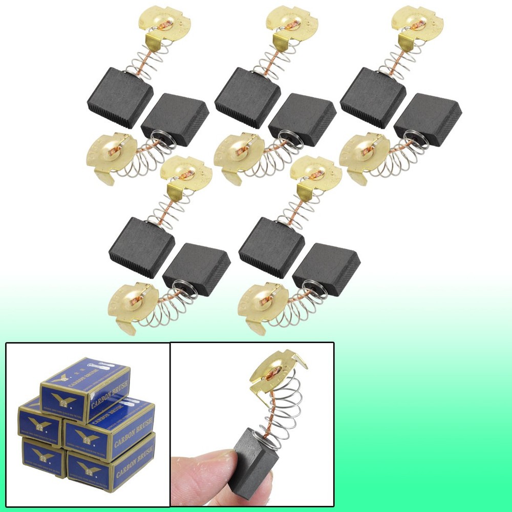 10 Pcs Power Tool Carbon Brushes 18 x 16 x 7mm