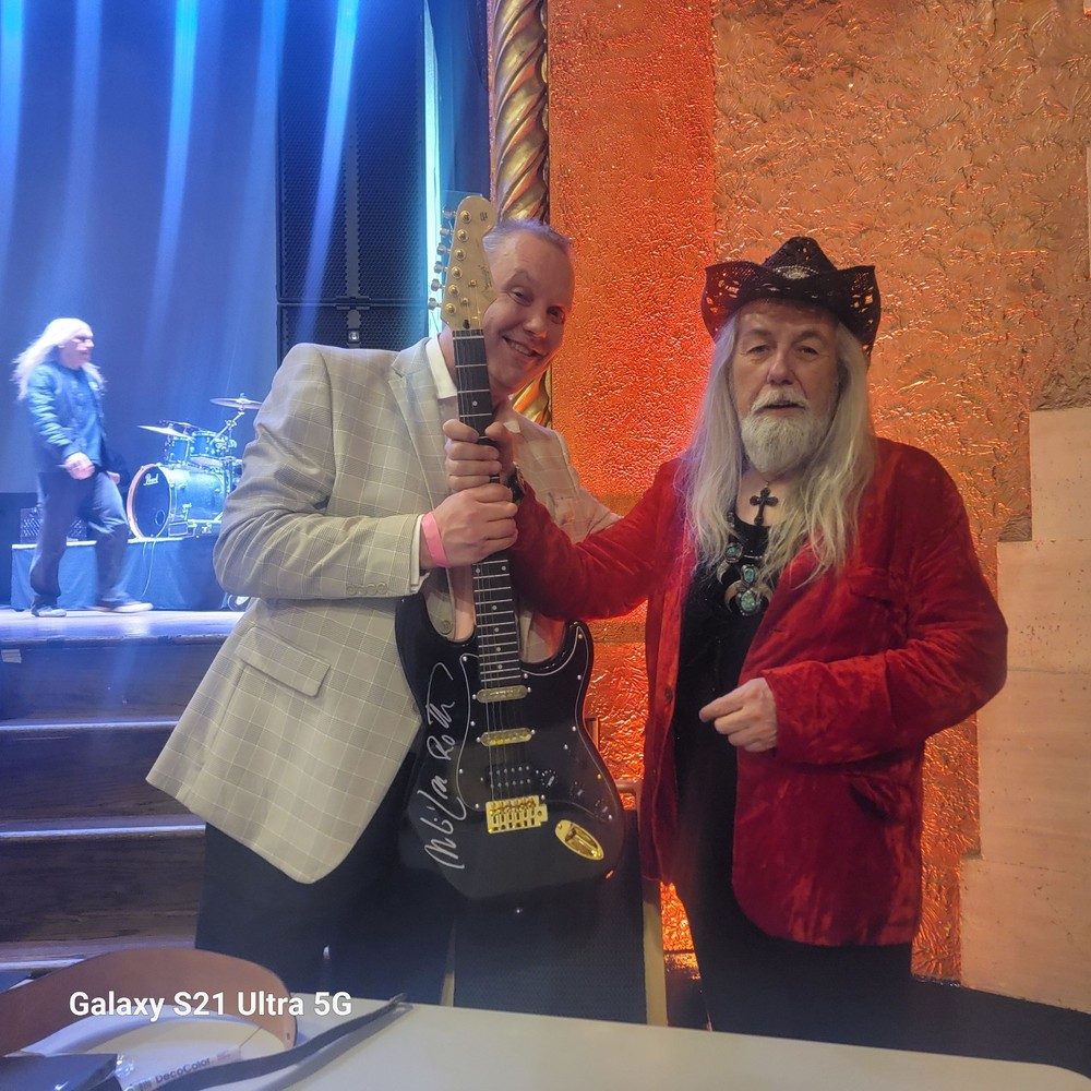 Uli Jon Roth Autographed Guitar