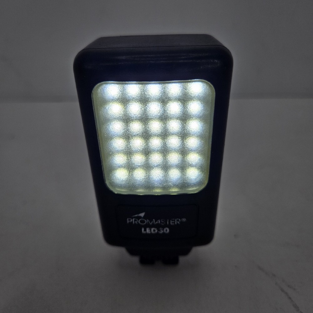 ProMaster LED30 Camera and Camcorder Light USED