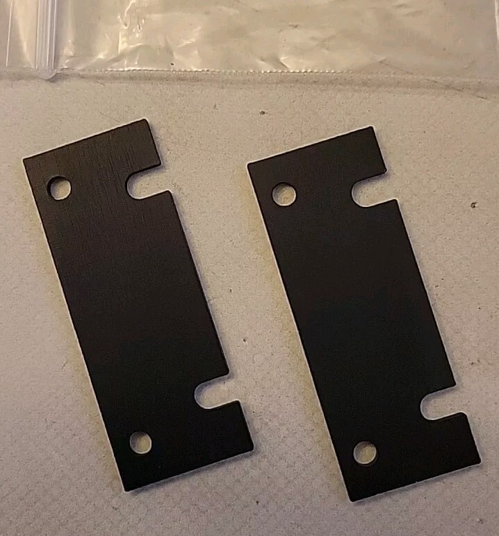 L3 Communications Mobile Vision Flashback Recorder Left & Right Flat Bracket