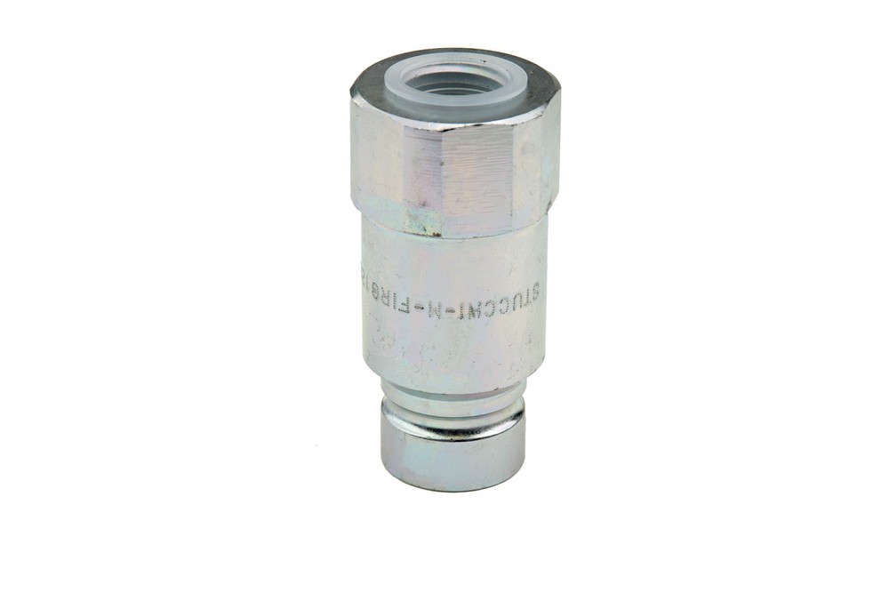 Stucchi Flat Face Interchange Coupling, 3571 PSI, 3/4 NPTF Thread, 3/4 in
