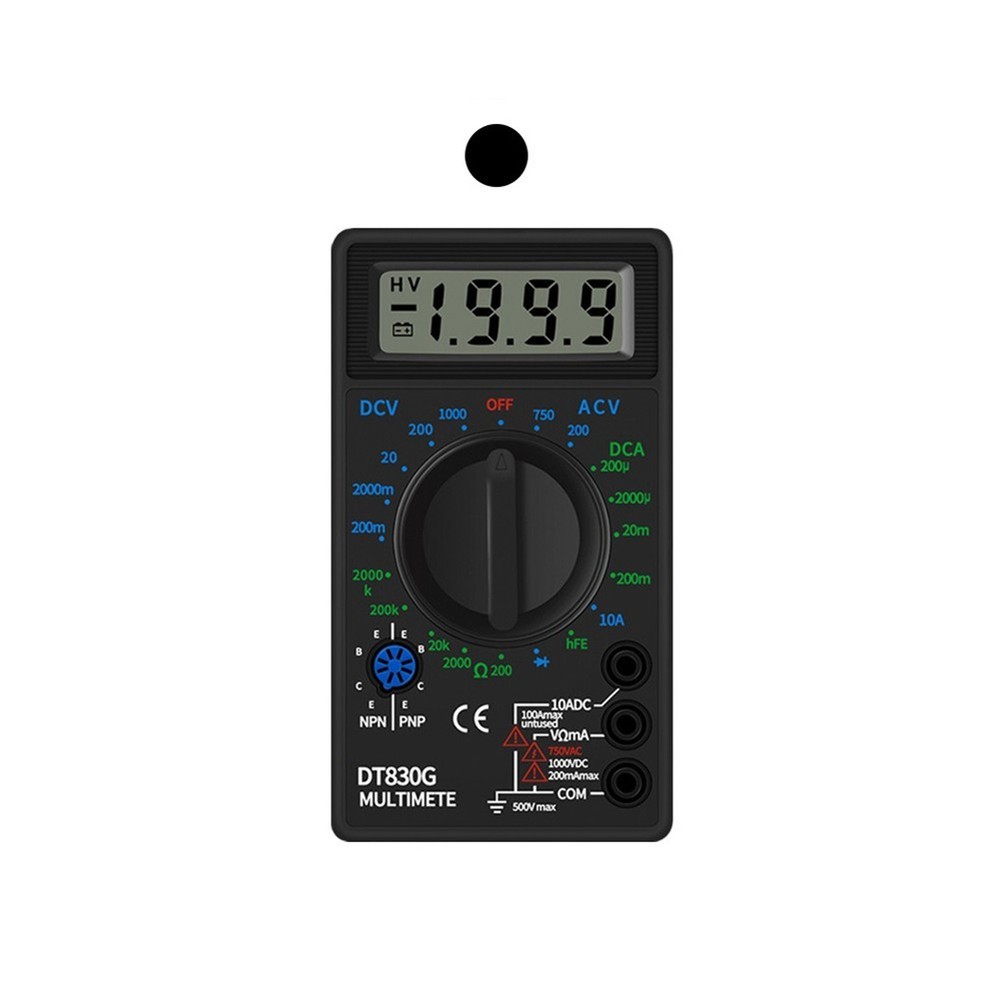 DT830G Compact Multimeter for Electricians with User Friendly Features
