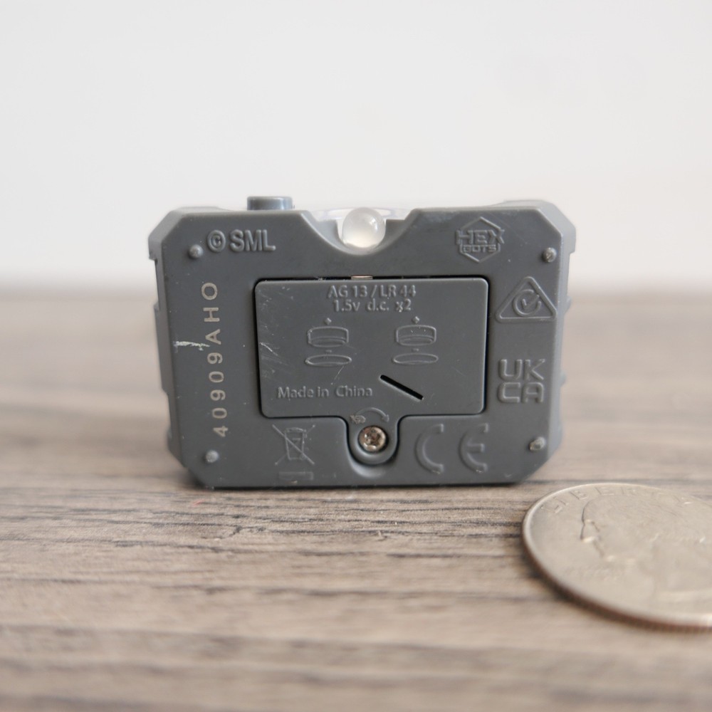 Hex Bots Battle Bots Replacement Robot Remote Control 40909AHO Gray Battlebots