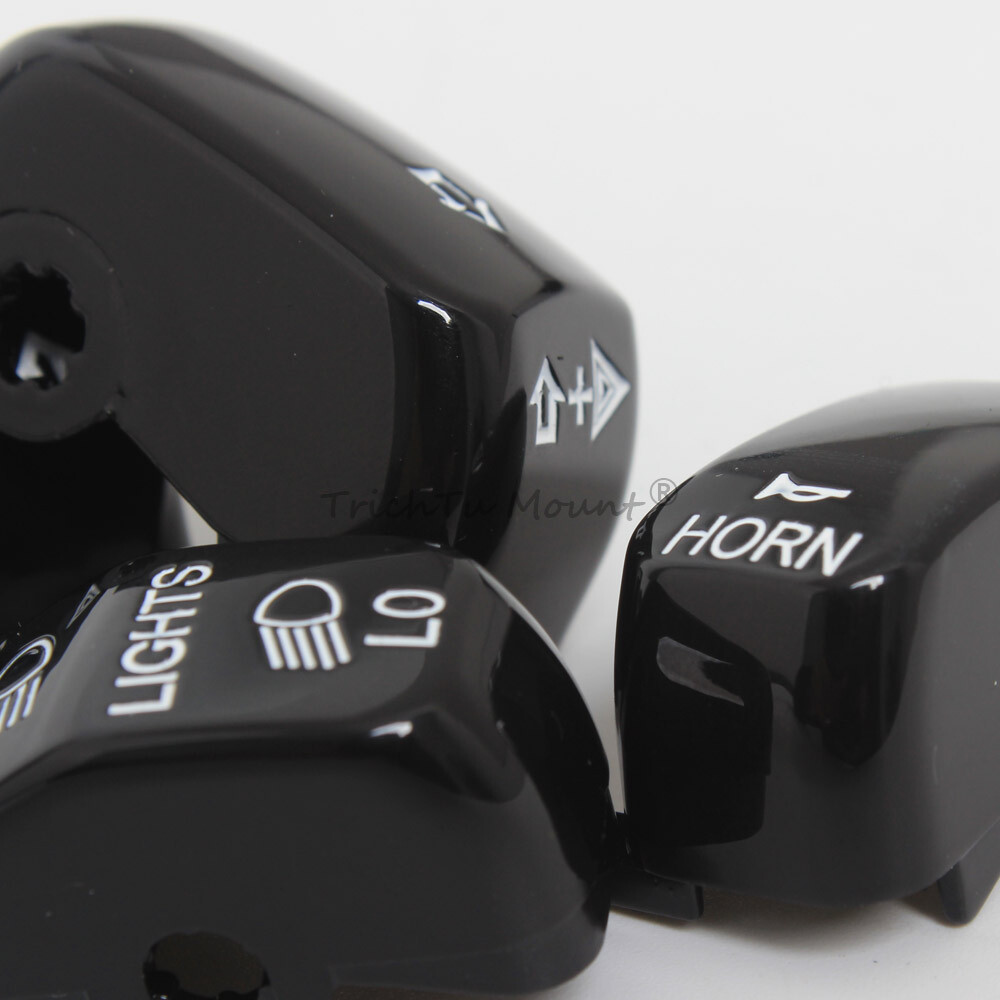 Hand Control Switch Housing Button Caps For Harley Street Electra Glide 96-13
