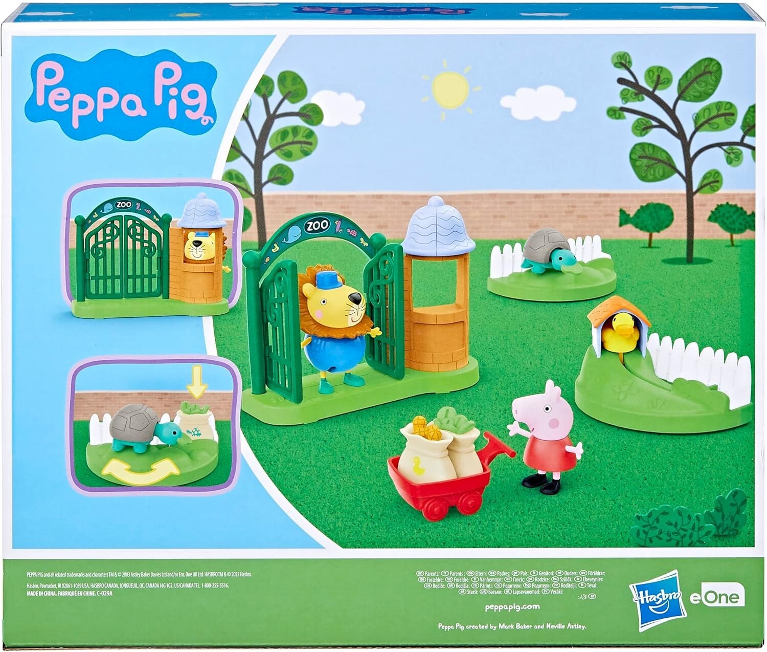 Peppa Pig Toys Peppa's Day at The Zoo Playset