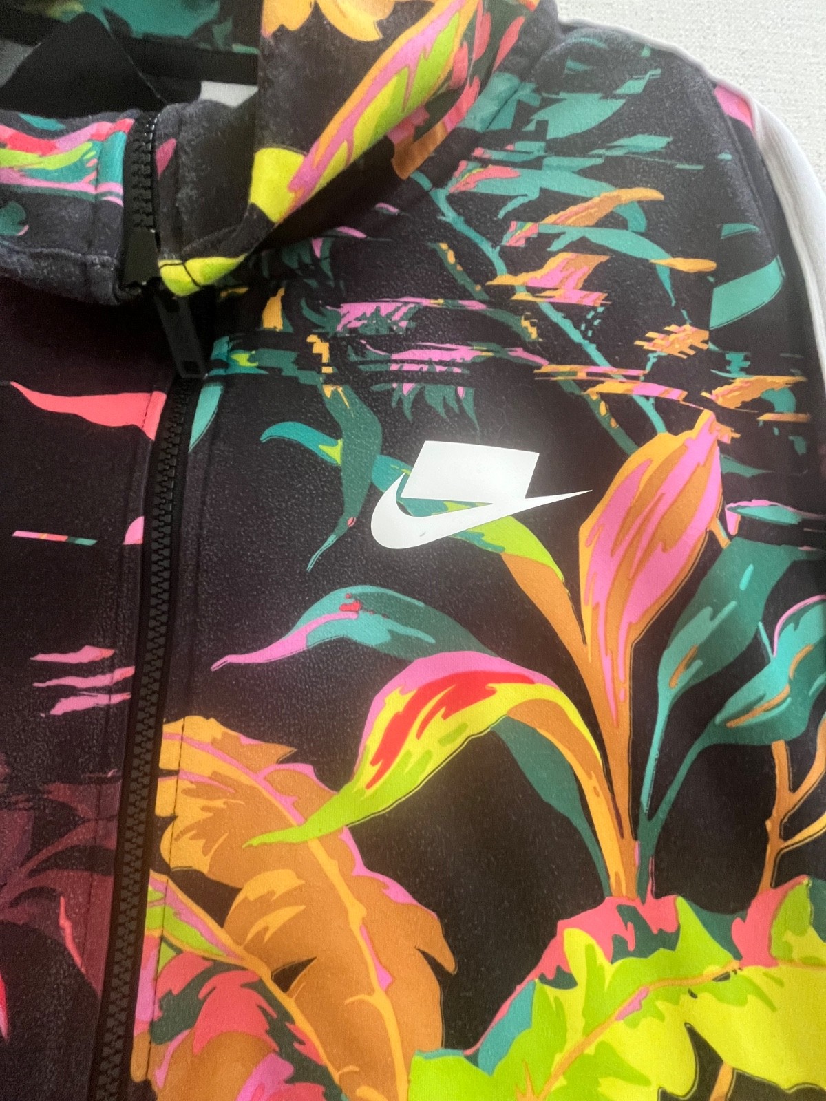 Nike Air Palm Floral Jacket XL Banned Edtion Streetwear All over Print, Men's