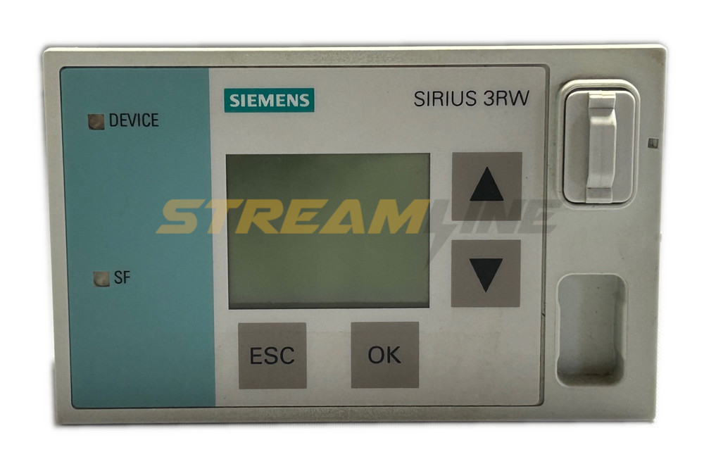 Siemens 3RW4900-0AC00 External Display/Control Module for SIRIUS soft starter