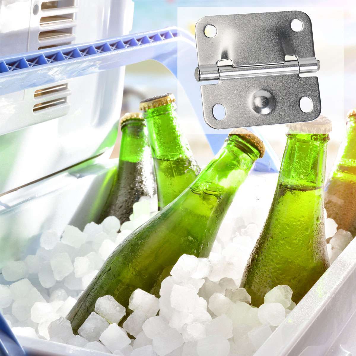 1-4 Pack Replacement Coleman Cooler Hinges For Cooler Stainless Steel Hinge Part