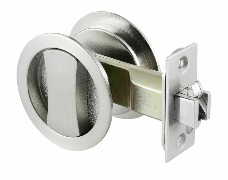 Cavity Sliding door Lock Privacy function Round BC
