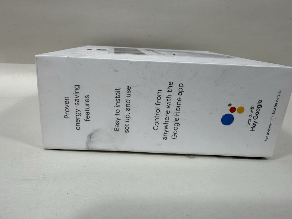 Google Nest Programmable Thermostat Generation Open Box