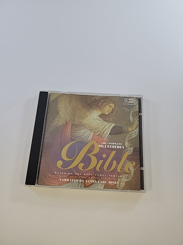 The Complete Multimedia Bible: King James PC CD religious Gospel study tools!