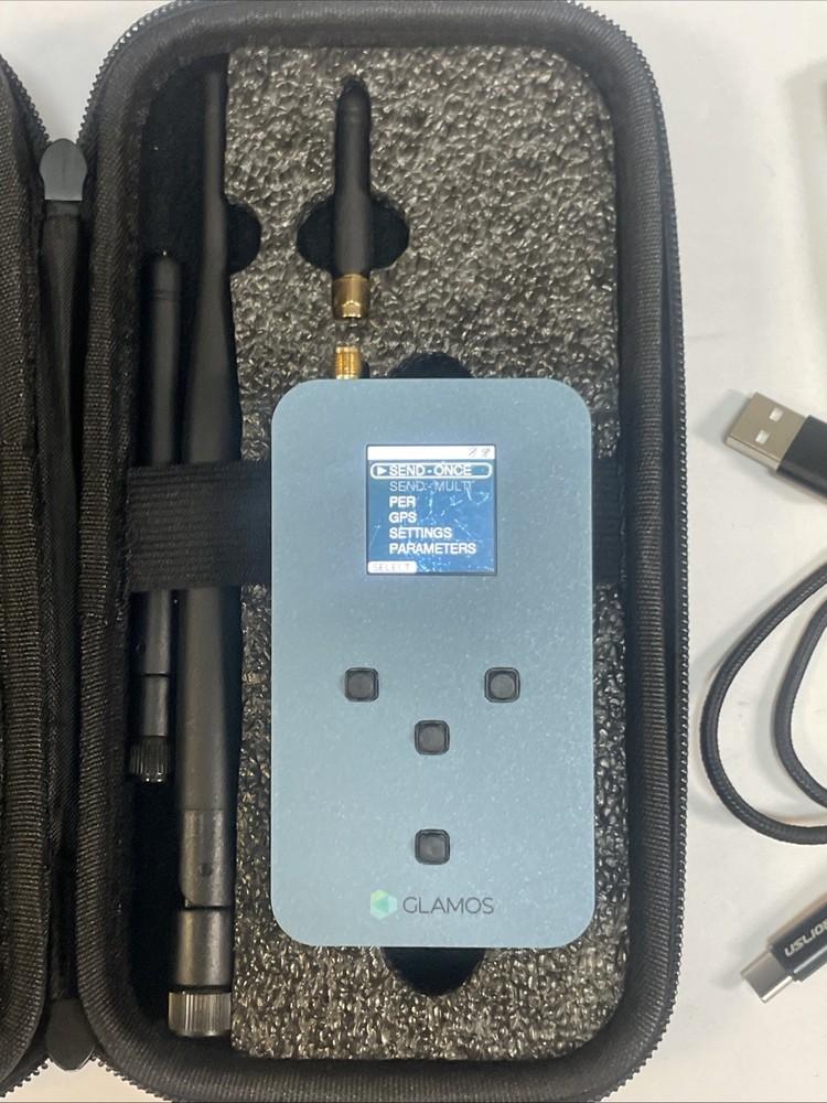 GLAMOS Walker LoraWAN and Helium Advanced Testing Tool