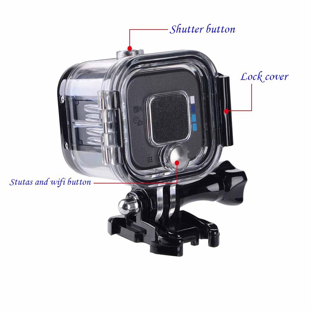 Replacement Waterproof Case Protective Housing for GoPro Hero Session Hero4 S...