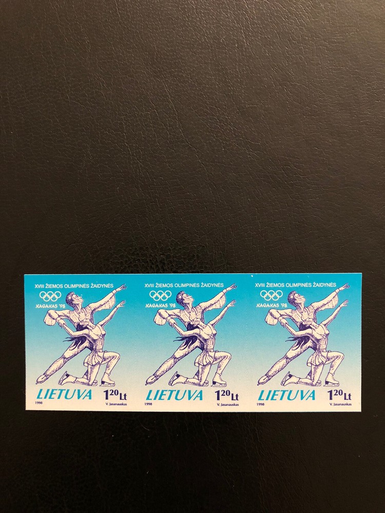 Lithuania 1998 Mi 657U-imperforate  MNH OG