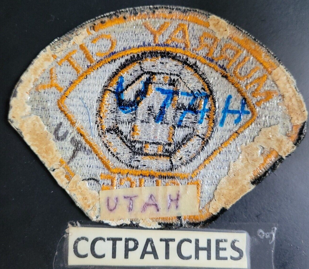 MURRAY CITY, UTAH POLICE SHOULDER PATCH UT