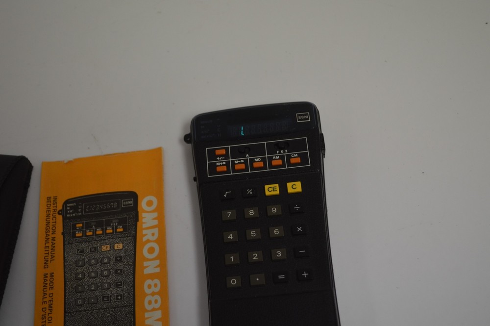 Omron 88M Electronic Calculator (PVR78)