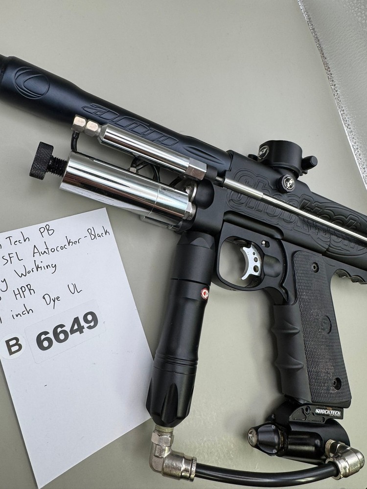 Shocktech PB SFL Autococker Black Fully Working