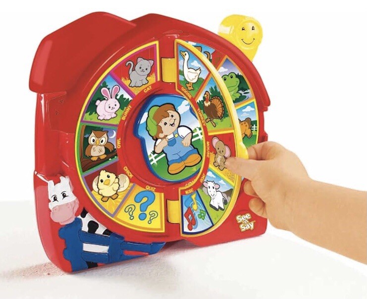 Fisher-Price Little People Toddler Toy See ‘n Say Farmer Says