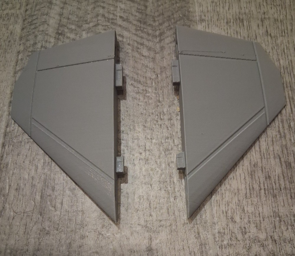 3D Printed Wings - GI Joe Thunderwing F-22