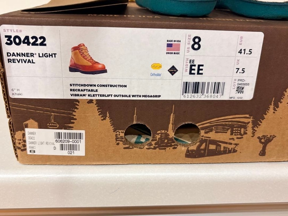 DANNER LIGHT REVIVAL US8 EE