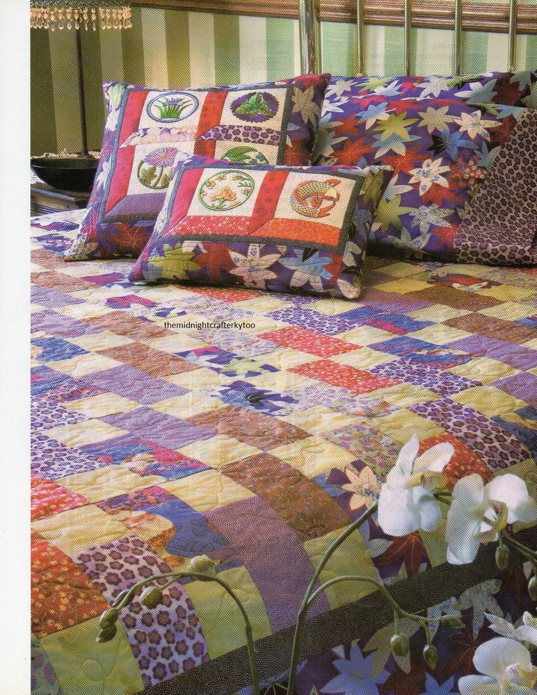 East Meets West Quilt Pattern Pieced MH