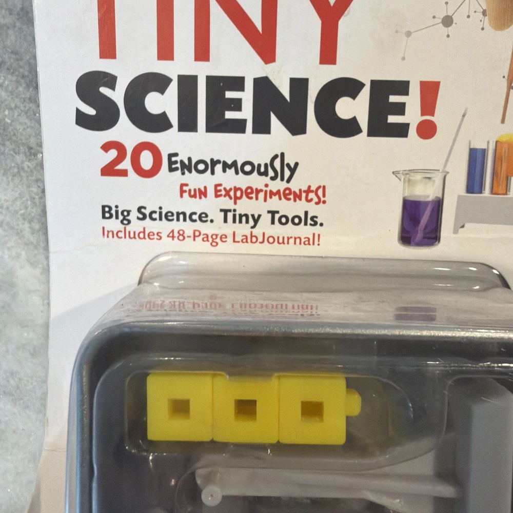 Smart Lab TINY SCIENCE 24pcs (Age 8+) 20 Fun Educational Experiments Damaged Box