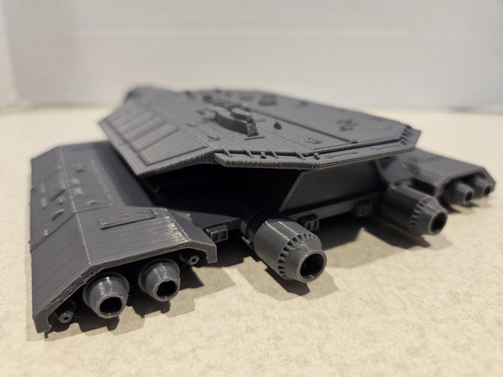 Prometheus Daedalus 3d Printed 10 In Model Grey Fully Assembled
