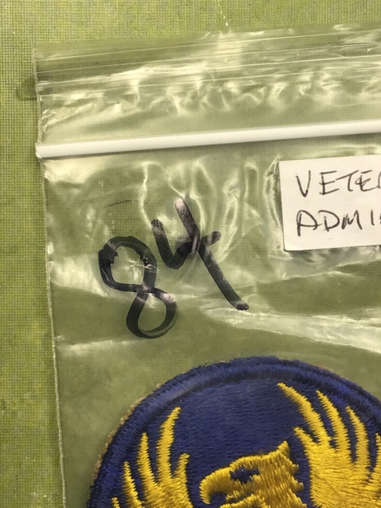 US Army Military Veterans Administration Patch