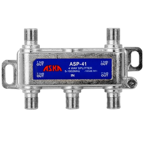 Aska ASP-41 Dish Approved, 4 Way Splitter
