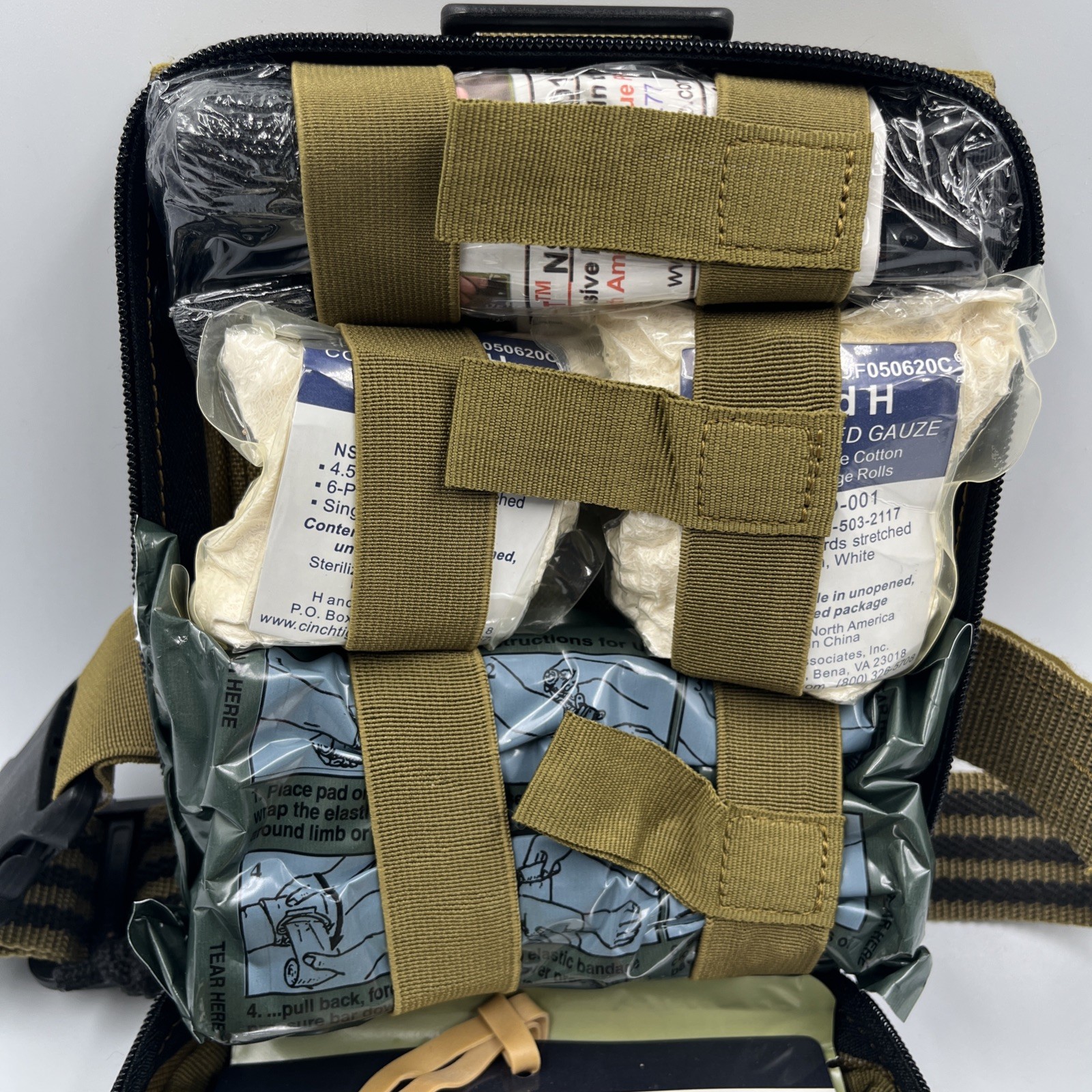 North American Rescue Maritime Assault Kit w/ CAT Tourniquet - NEW - READ