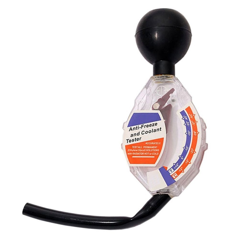 User Friendly Antifreeze Tester with Clear Reading Scales and Pointers