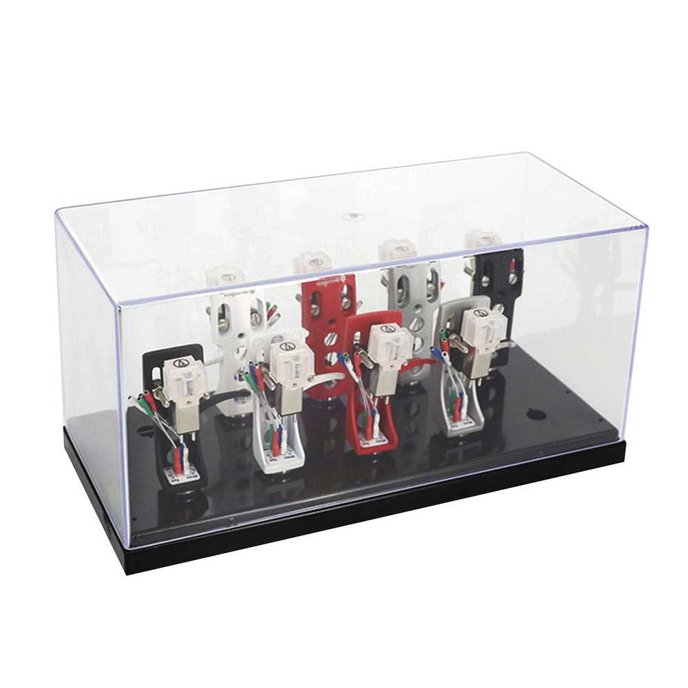 Headshell Cartridge Keeper Phono Shell Case Acrylic Box Stylus Holder Storage
