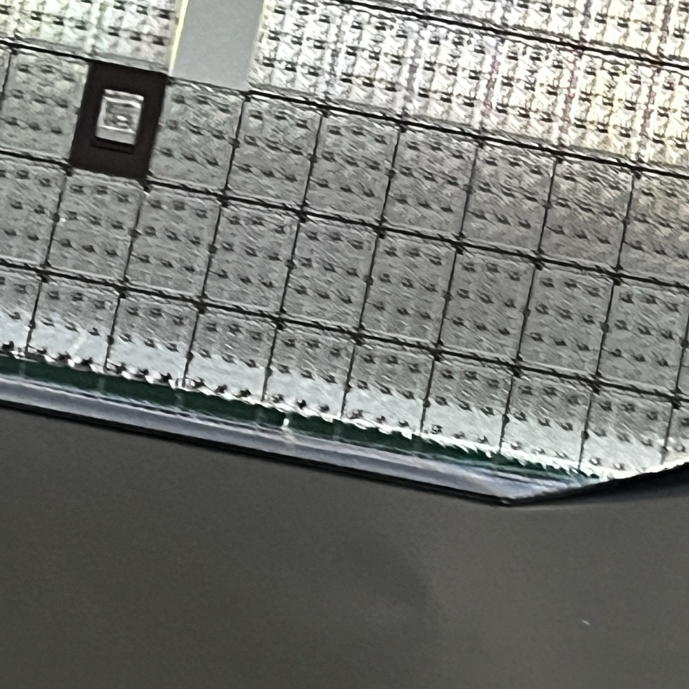 4 Inch Silicon Wafer With Dotted, Rectangular Die, As Pictured