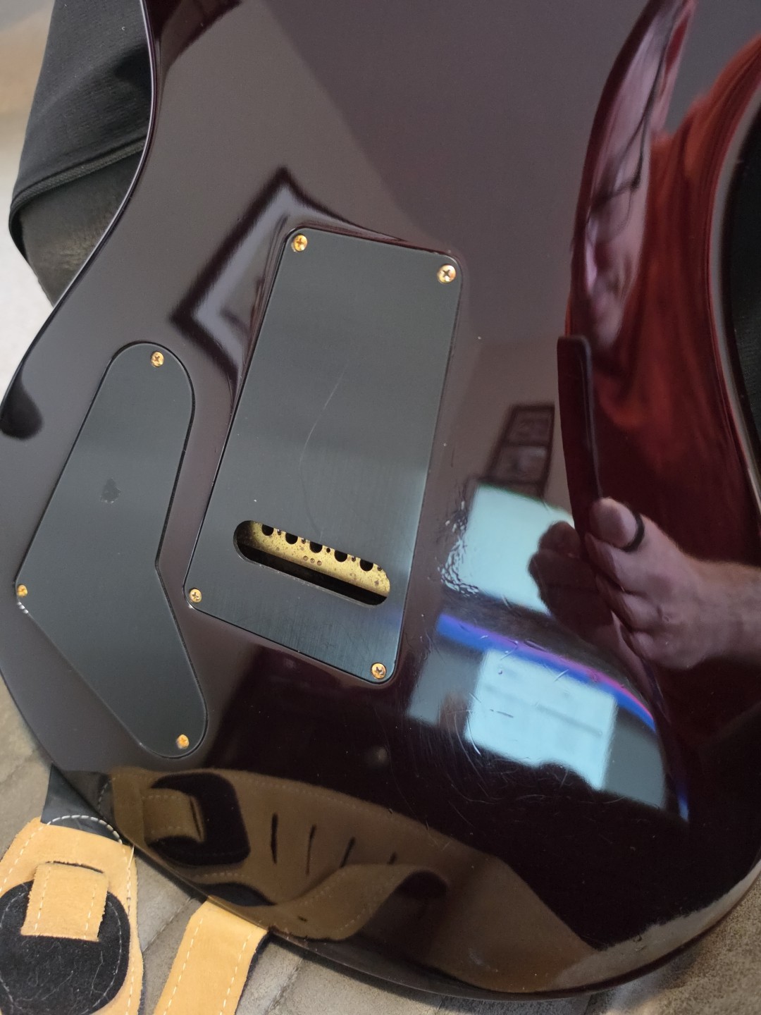 2018 PRS 408 "10 Top" Black Gold Burst