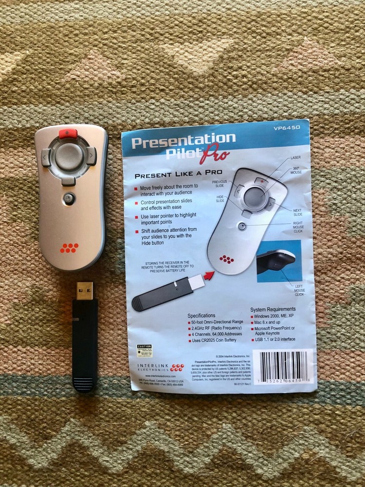 Presentation Pilot Pro