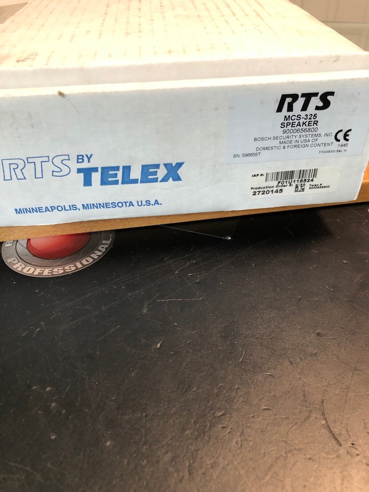 RTS Telex MCS-325 Modular Loudspeaker