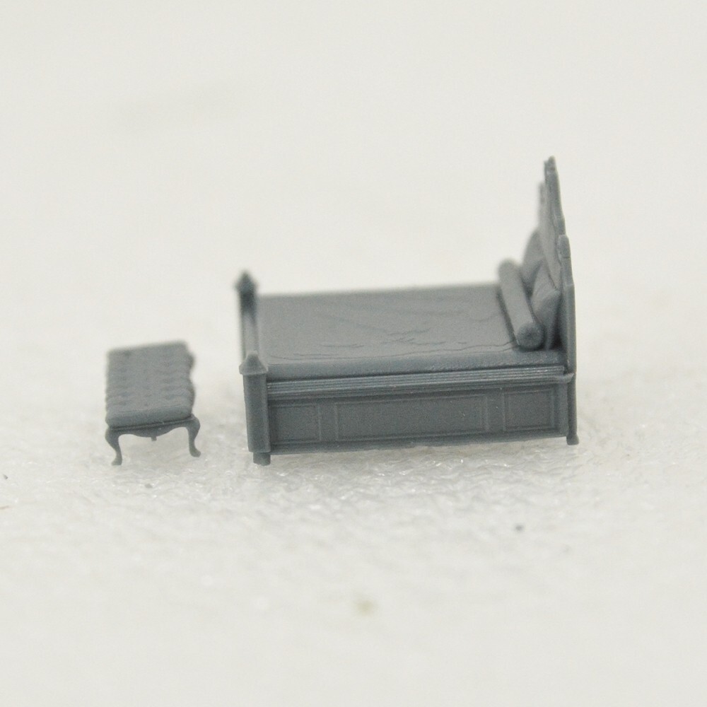 Yao's Studio 1/72 Double Bed 2pcs