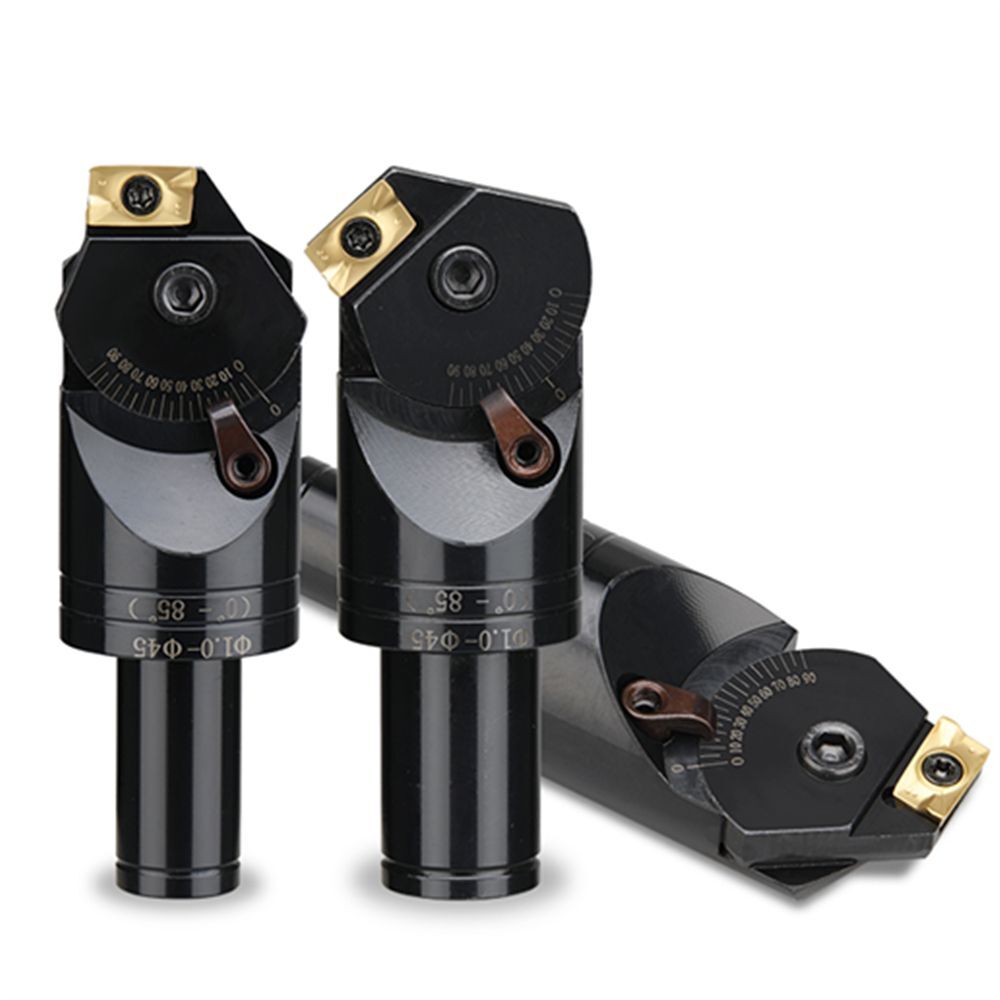 Chamfer Cutter Straight Shank Adjustable Multifunctional Milling Cutter Holder