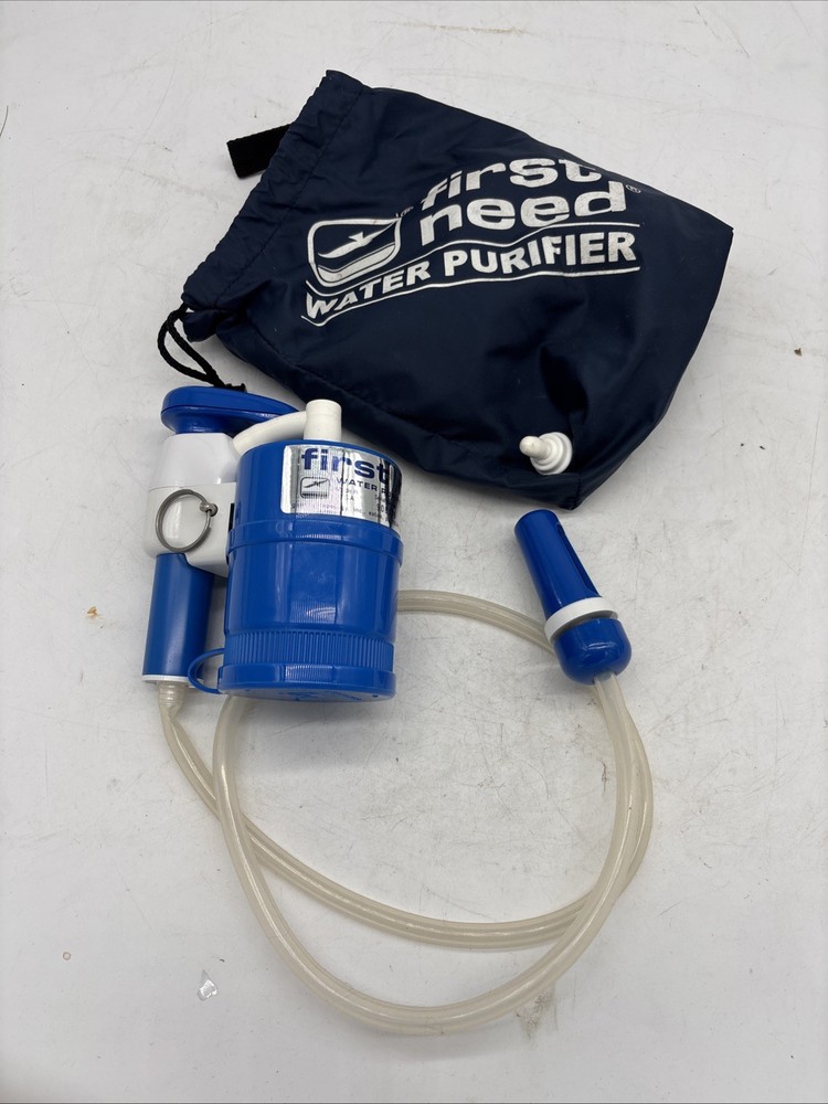 First Need Portable Water Purifier Microfilter Filter Pump Purification System