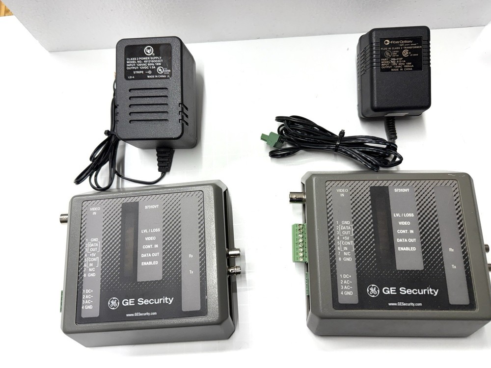 (2) GE Security Video & Reverse MPD Data    S731DVT-EST2