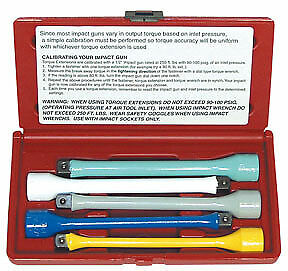 LOCK TECHNOLOGY LTI Tools 1460 5 pc. 1/2" Dr. Wheel Torque Extension Kit