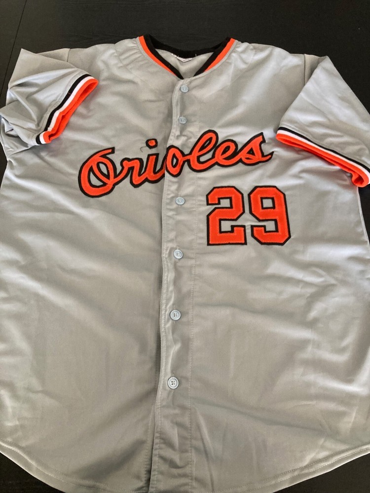 Orioles Ken Singleton signed Jersey with WCOA