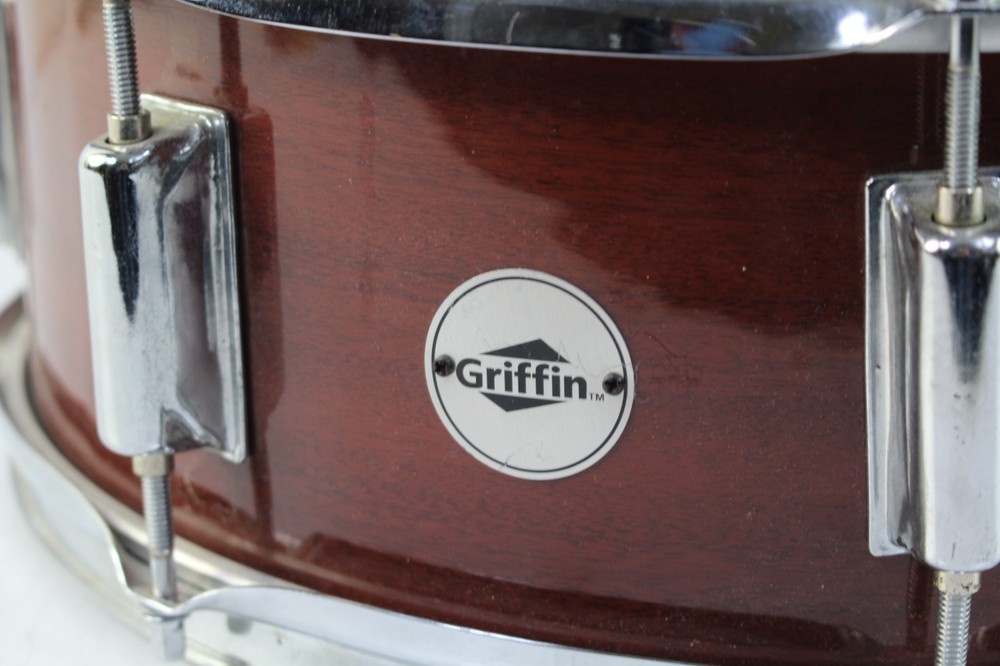 Griffin 14 x 5.5" Basic Snare Drum - Brown #R7353