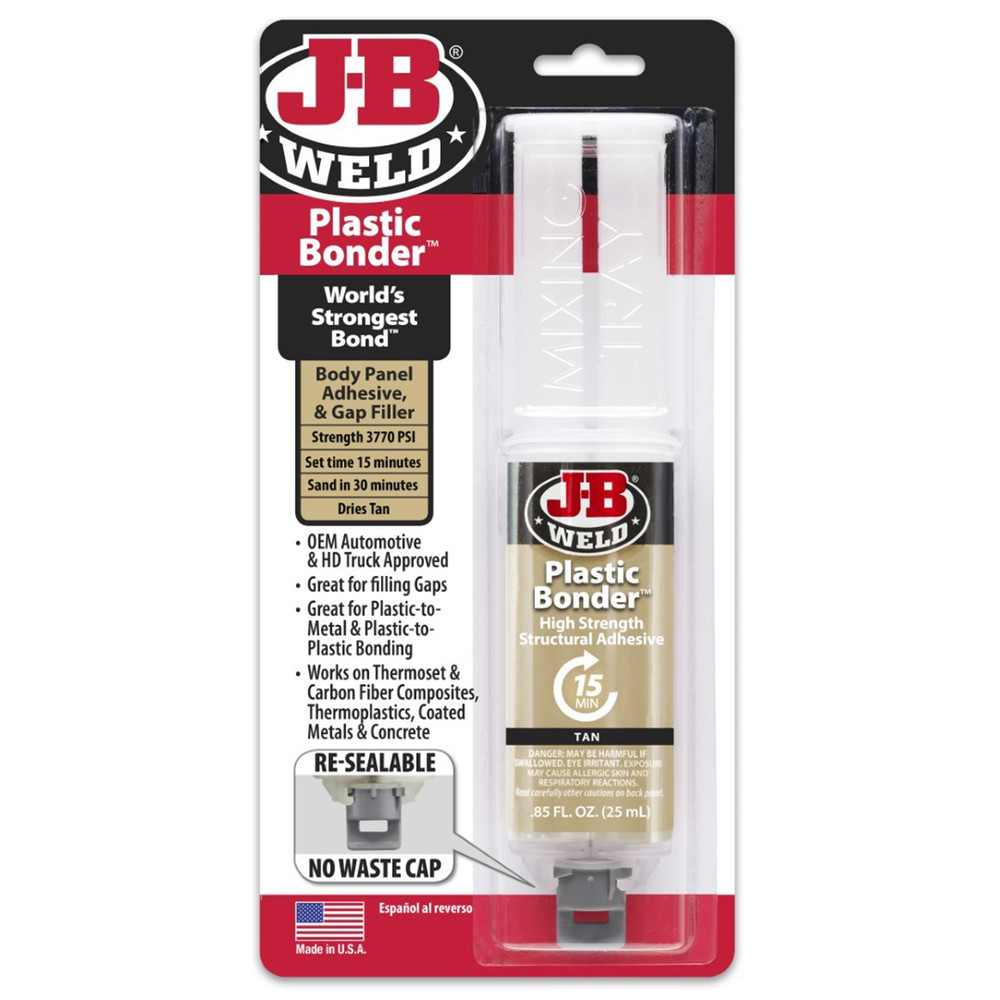 JB Weld 50133 Plastic Bonder 25ML