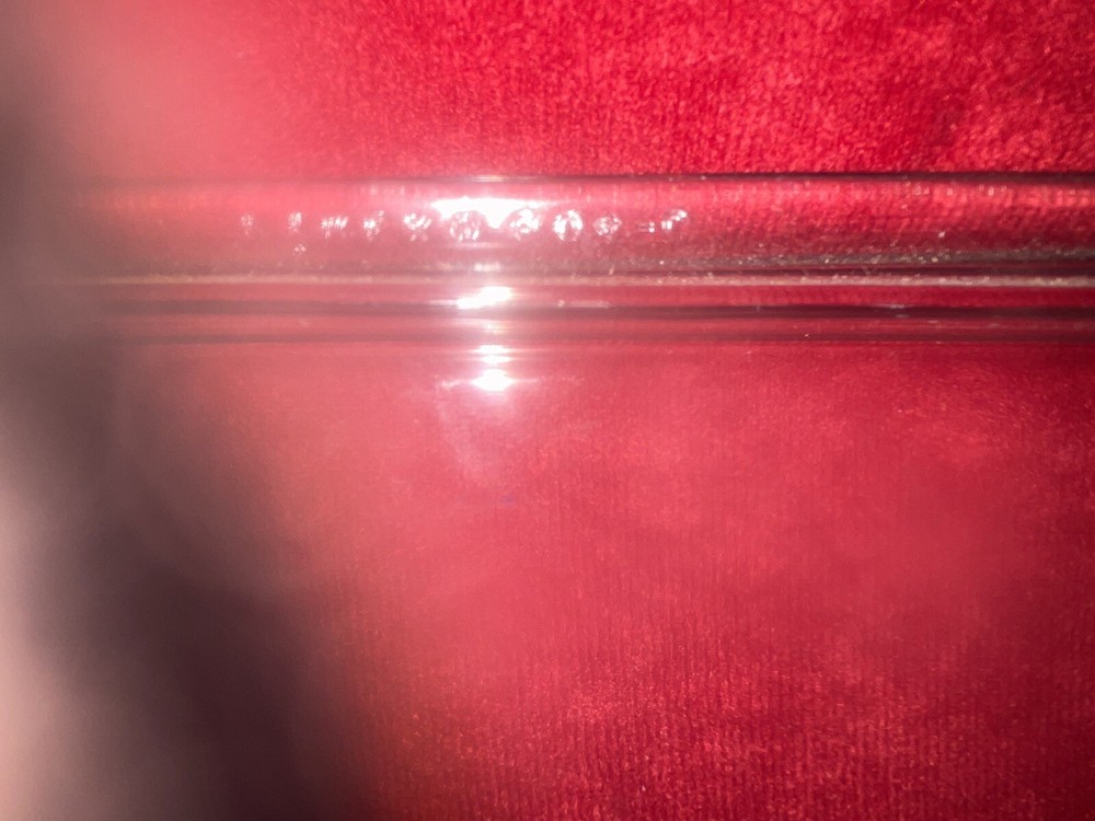 Pyrex 604-6 Glass Lid/Viewing Glass Window Insert